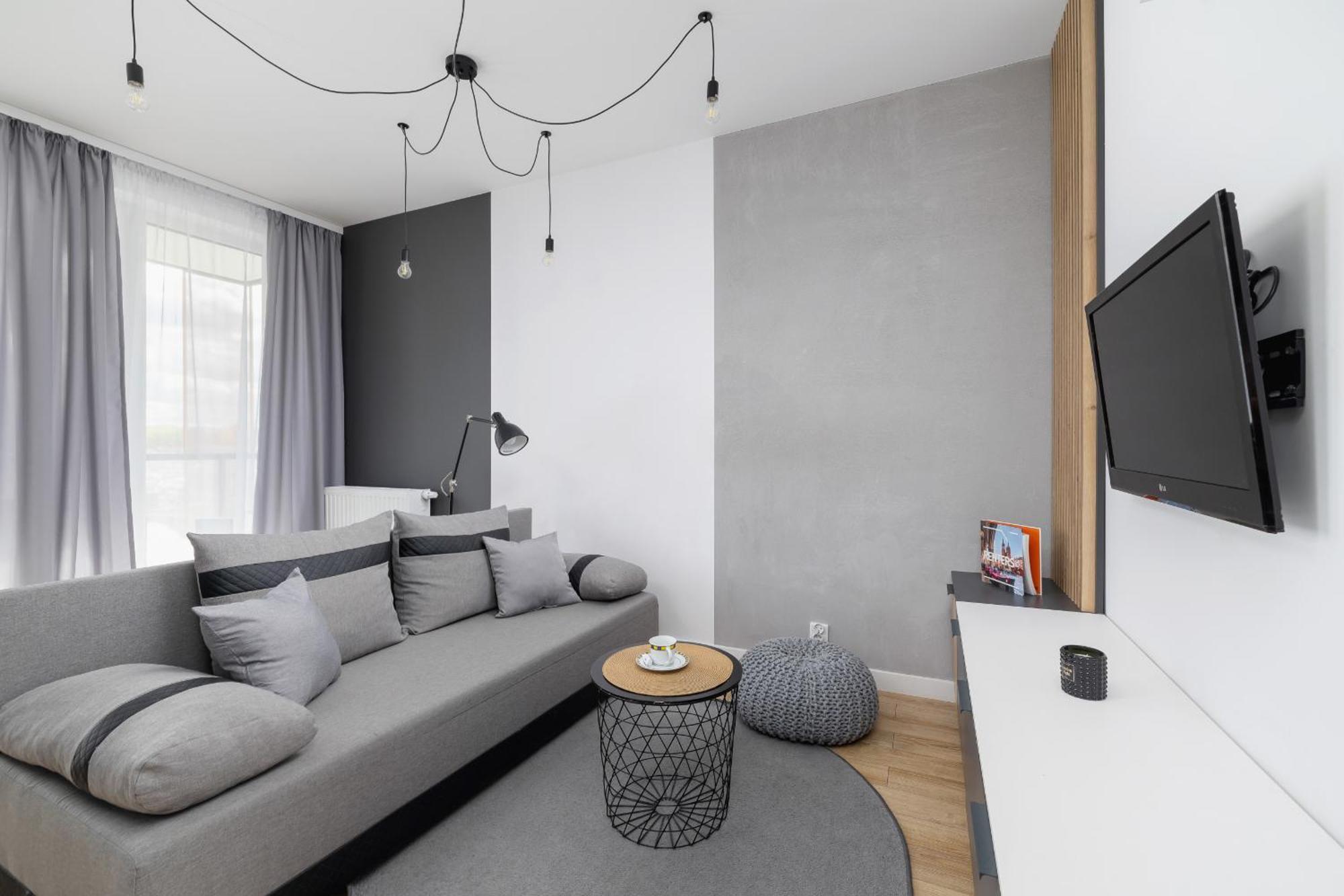 Elegant Apartment In Cracow With Balcony, Parking And Desk By Noclegi Renters Krakow Dış mekan fotoğraf